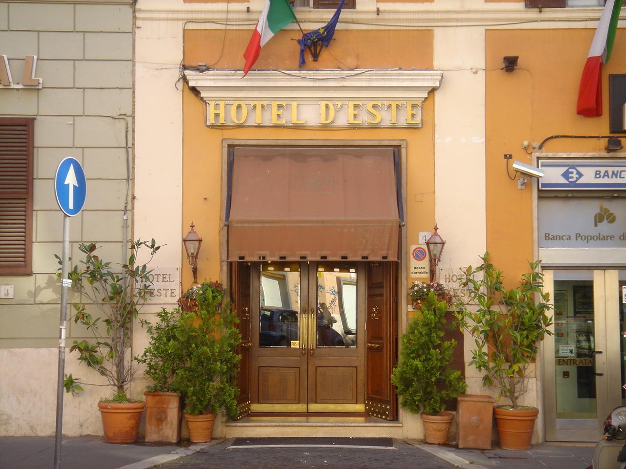 Hotel D'Este Roma Esterno foto